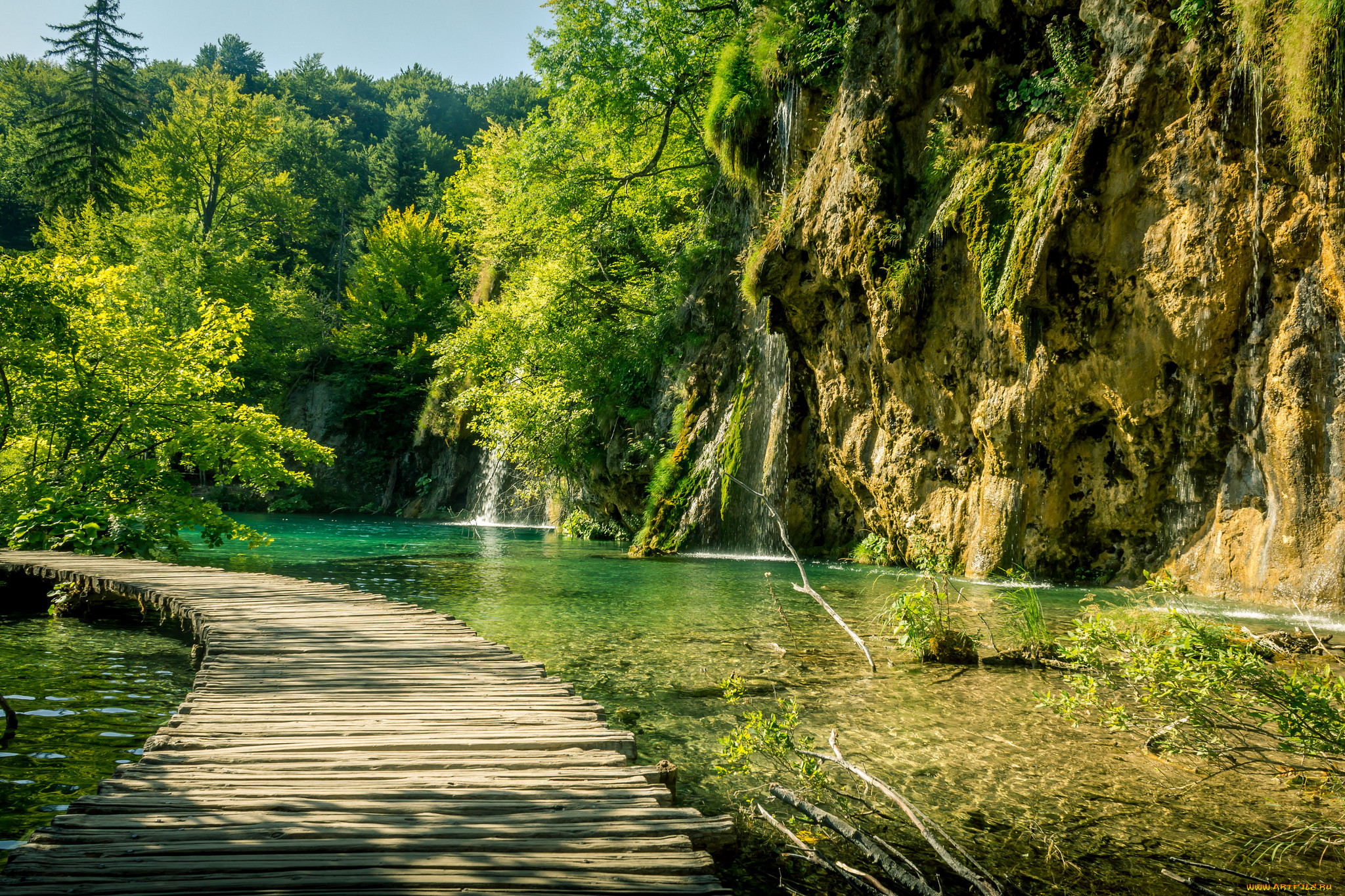 Плитвицкие озера Хорватия HD